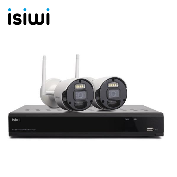 Kit TVCC Wifi 8 Canali 2Mp + 2 Bullet Wifi Connect S2